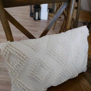 Ivory Boho PIllow