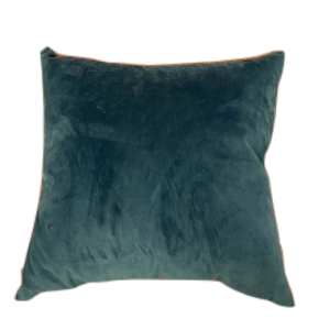 Navy Velvet Square Pillow