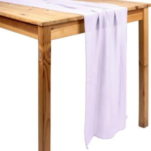 Lavender Chiffon Runners