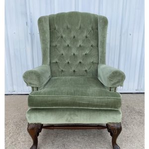 Sage Velvet Chair
