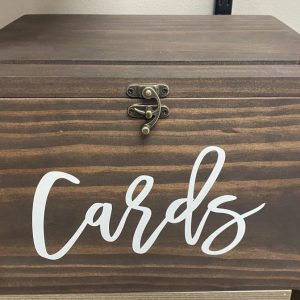 QC - Wood Card Box