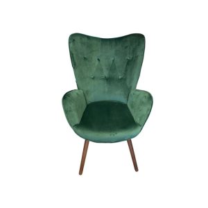 QC - Modern Velvet Emerald Green Chairs
