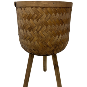 Wicker Stand Basket