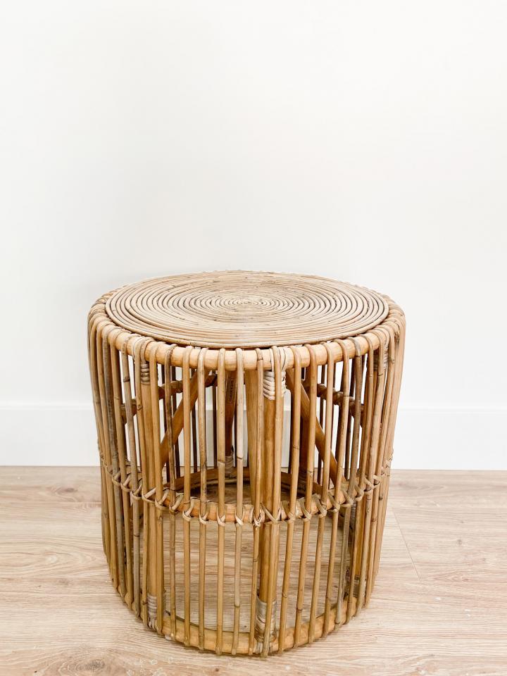 Wicker Side Table I Do Events