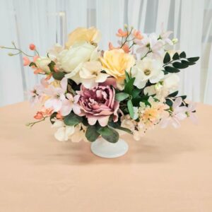 CUSTOM - Silk Floral in Compote
