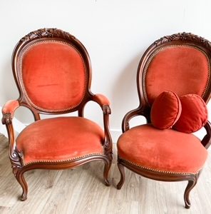 Rust Vintage Chairs