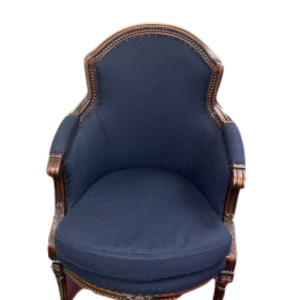 Ralph Lauren Navy Armchair